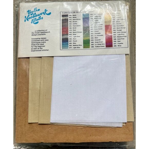 Vintage Hazel's Needlework Kaboodles "Family Sampler" Embroidery Kit  Pillow - Picture 3 of 3